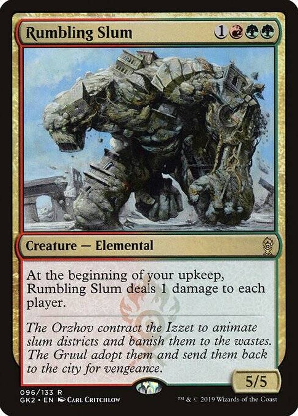 Magic the Gathering (MTG) : Rumbling Slum (Ravniva Allegiance : Guild Kit (GK2)) - R