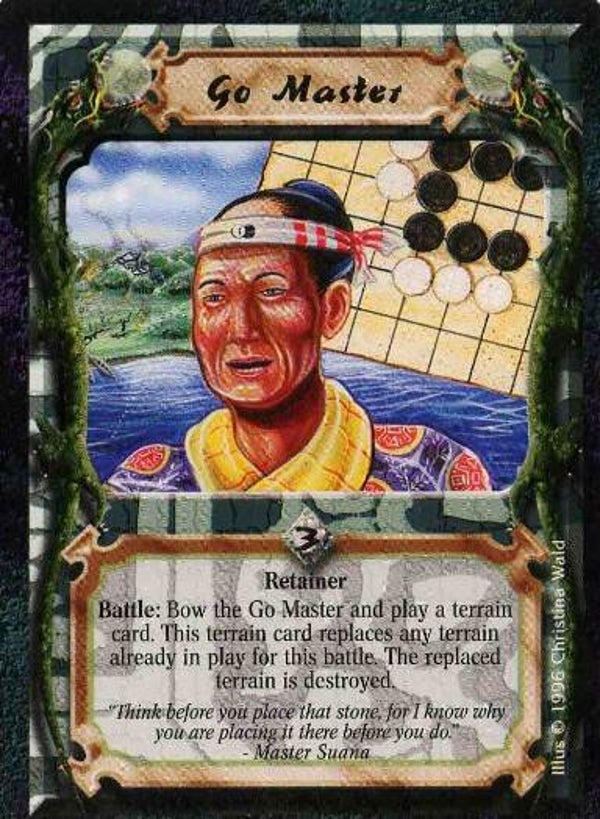 L5R : HOLDING : Go Master (Shadowlands R.C. (SL)) - "FIXED REPRINT"