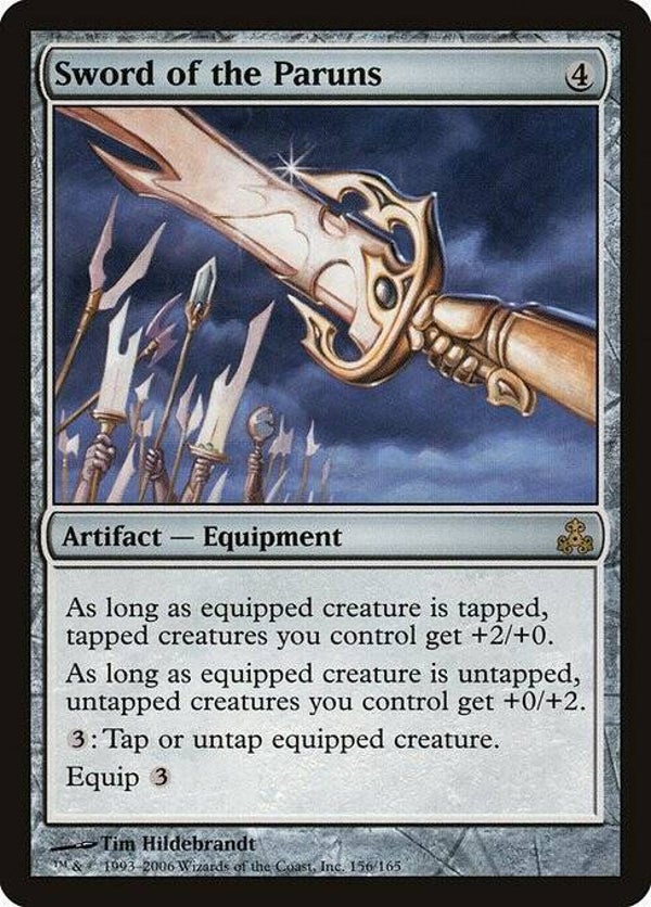 Magic the Gathering (MTG) : Sword of the Paruns (Guildpact (GPT)) - R