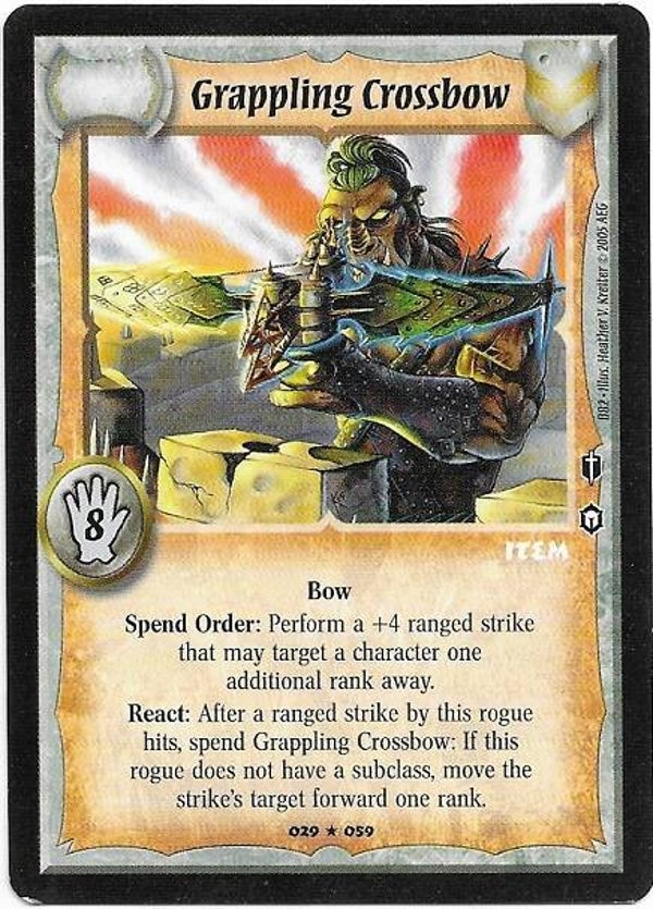 Warlord Saga of the Storm : Grappling Crossbow - R - BB2