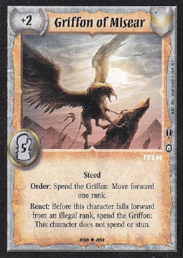 Warlord Saga of the Storm : Griffon of Misear - U - BB2