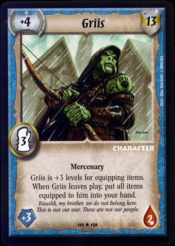 Warlord Saga of the Storm : Griis - U - SI