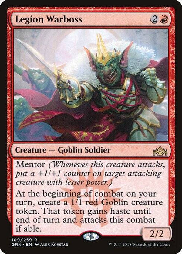 Magic the Gathering (MTG) : Legion Warboss (Guilds of Ravnica (GRN)) - R