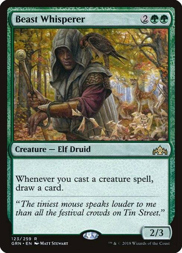 Magic the Gathering (MTG) : Beast Whisperer (Guilds of Ravnica (GRN)) - R