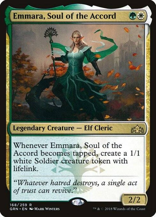 Magic the Gathering (MTG) : Emmara, Soul of the Accord (Guilds of Ravnica (GRN)) - R