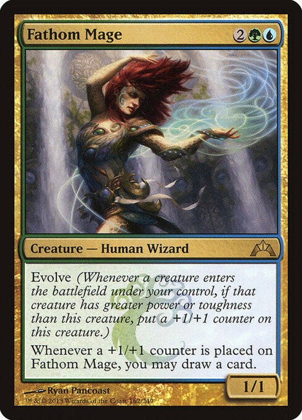 Magic the Gathering (MTG) : Fathom Mage (Gatecrash (GTC)) - R