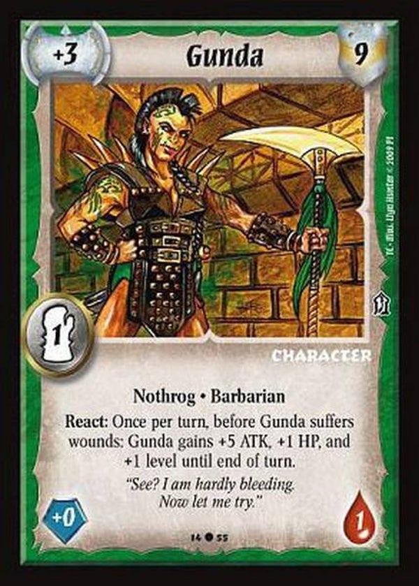 Warlord Saga of the Storm : Gunda (FOIL) - TC