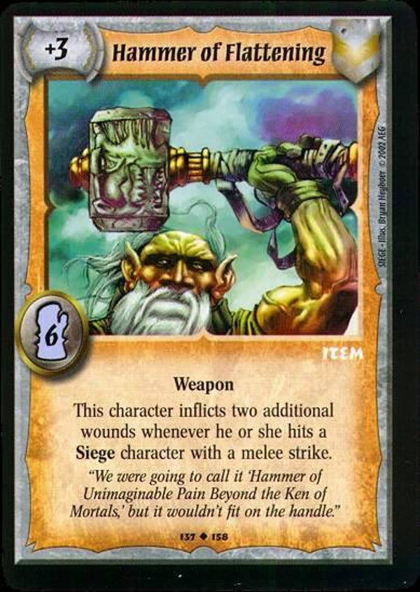 Warlord Saga of the Storm : Hammer of Flattening - U - SI