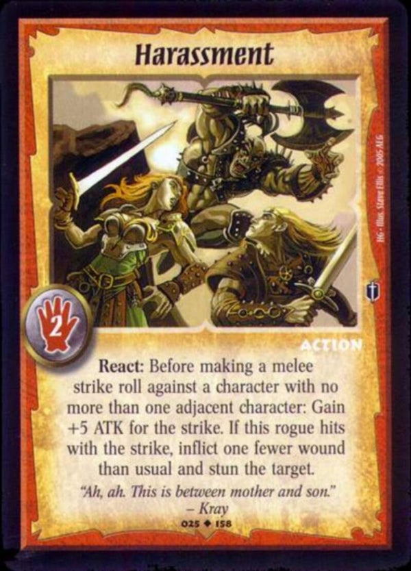 Warlord Saga of the Storm : Harassment - U - HG