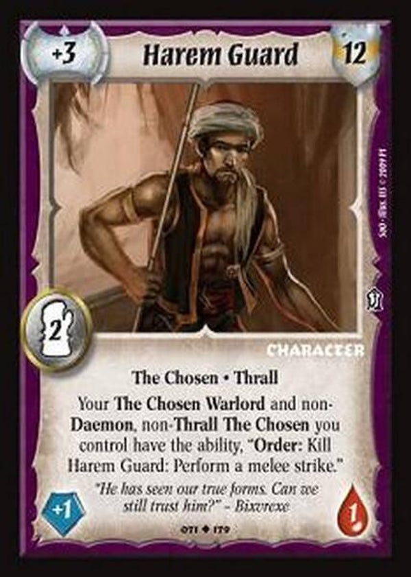Warlord Saga of the Storm : Harem Guard - U - (Sands of Oblivion) SOO