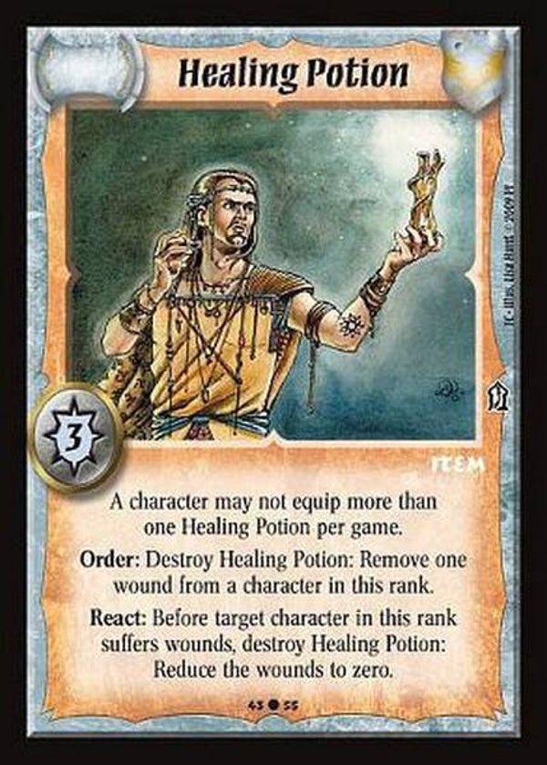 Warlord Saga of the Storm : Healing Potion (FOIL) - TC