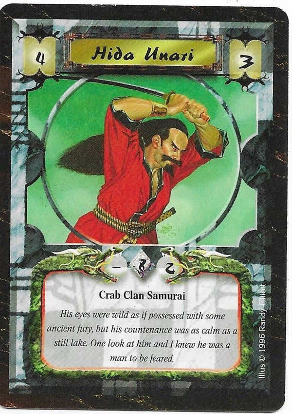 L5R : CLAN : CRAB : Hida Unari (Time of the Void R.C. (ToV)) - "FIXED REPRINT"