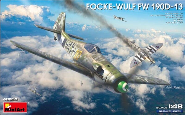 MINIART : REF : MINIART 48050 : 1:48 : AIRCRAFT KIT : German : FOCKE-WULF : FW 190D-11