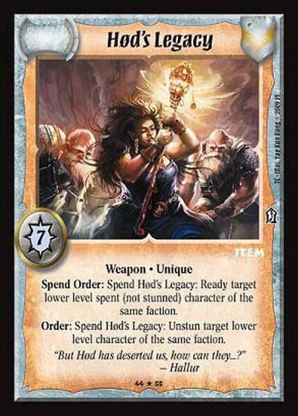 Warlord Saga of the Storm : Hod's Legacy (FOIL) - TC