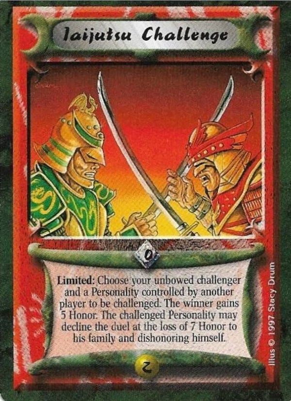 L5R : STRATEGY : Iaijutsu Challenge (Crimson and Jade R.C. (CaJ)) - "FIXED REPRINT"