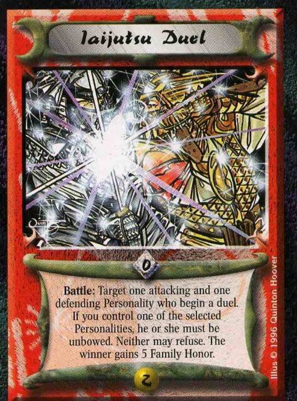 L5R : STRATEGY : IaIjitsu Duel (Shadowlands R.C. (SL)) - "FIXED REPRINT"