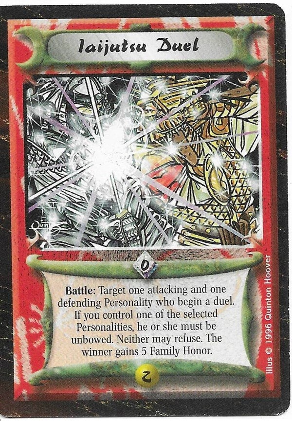 L5R : STRATEGY : Iaijutsu Duel (Time of the Void R.C. (ToV)) - "FIXED REPRINT"