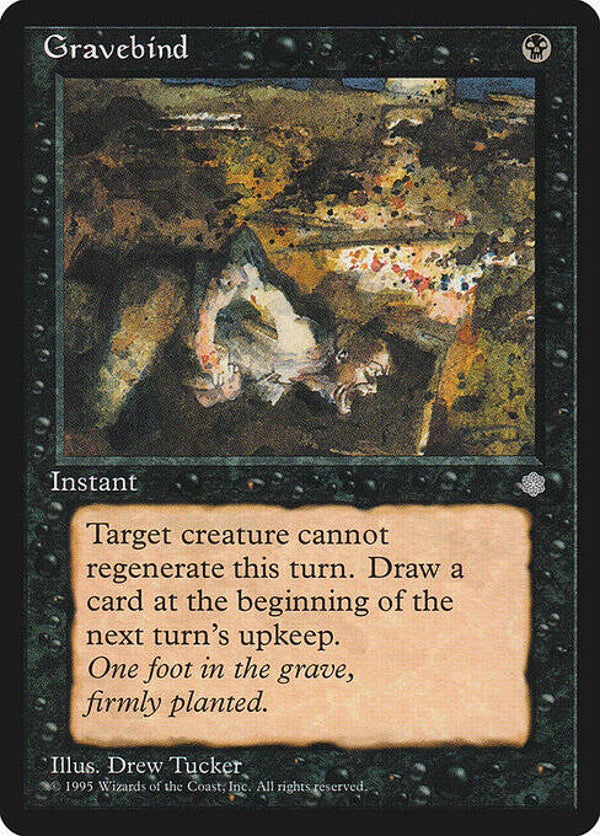 Magic : The Gathering (MTG) : Gravebind (Ice Age (ICE)) - R
