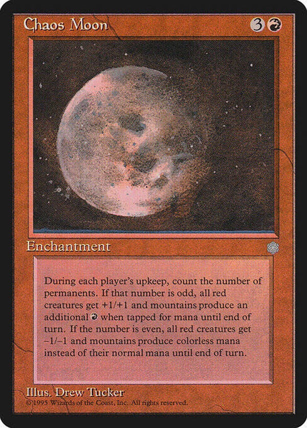 Magic : The Gathering (MTG) : Chaos Moon (Ice Age (ICE)) - R
