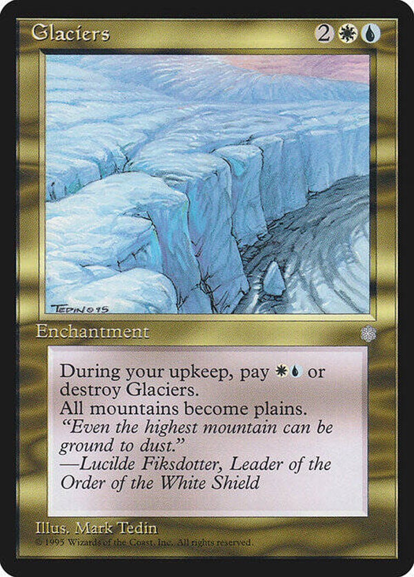 Magic : The Gathering (MTG) : Glaciers (Ice Age (ICE)) - R
