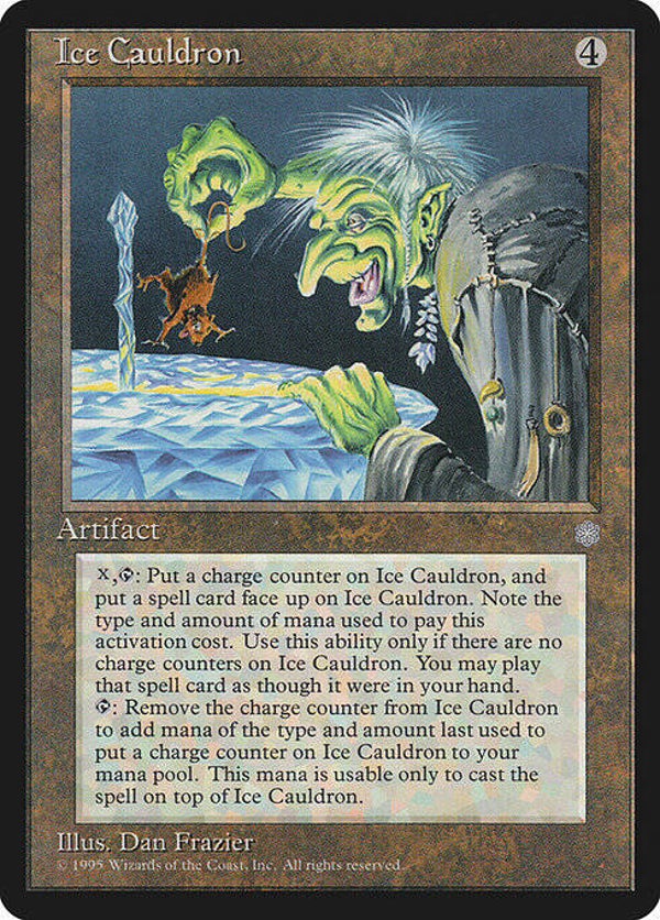 Magic : The Gathering (MTG) : Ice Cauldron (Ice Age (ICE)) - R