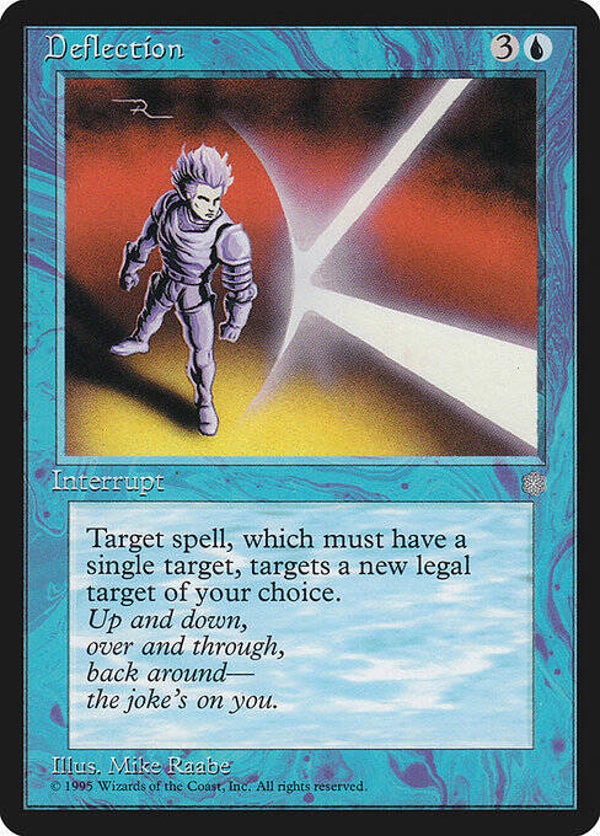 Magic : The Gathering (MTG) : Deflection (Ice Age (ICE)) - R