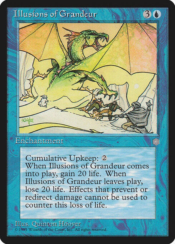 Magic : The Gathering (MTG) : Illusions of Grandeur (Ice Age (ICE)) - R