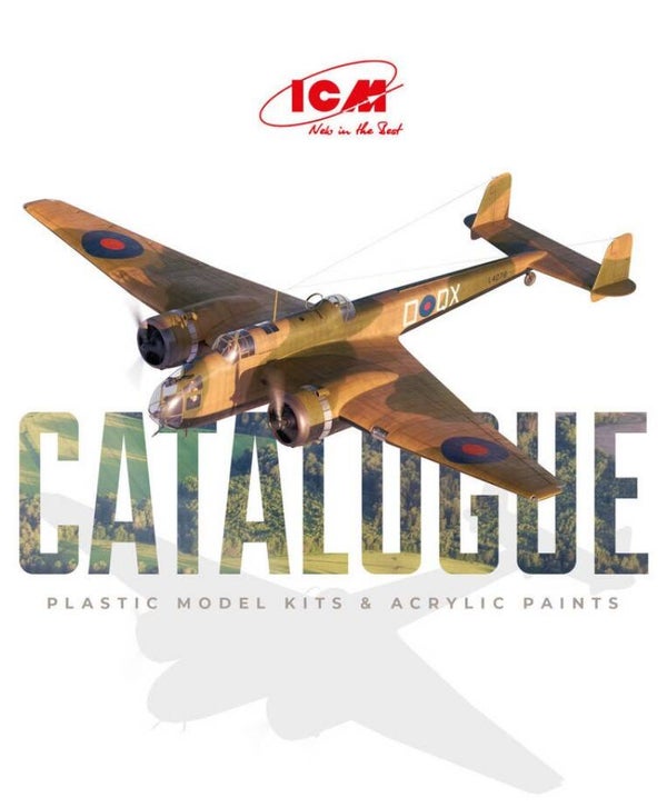 ICM : REF : C2025 : CATALOGUE :  Plastic Model Kits & Acrylic Paint 2025 (ENGLISH)
