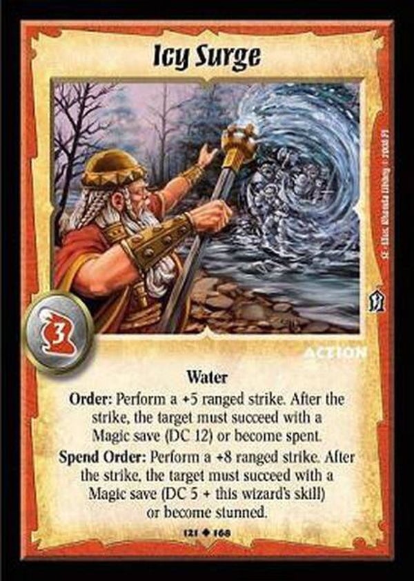 Warlord Saga of the Storm : Icy Surge - U - (Shattered Empires) SE