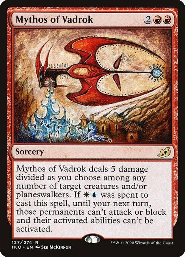 Magic the Gathering (MTG) : Mythos of Vadrok (Ikoria: Lair of Behemoths (IKO)) - R