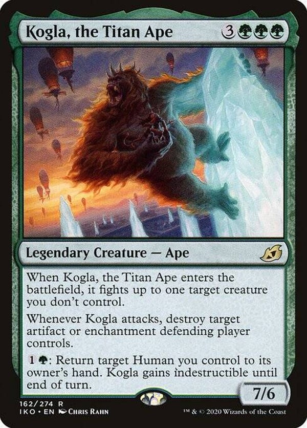 Magic the Gathering (MTG) : Kogla, the Titan Ape (Ikoria: Lair of Behemoths (IKO)) - R