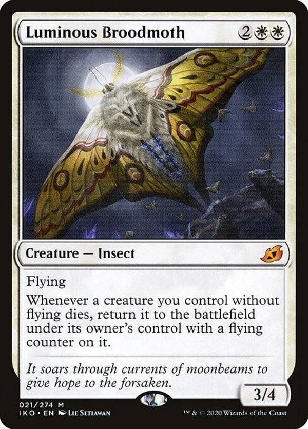 Magic : The Gathering (MTG) : Luminous Broodmoth (Ikoria: Lair of Behemoths (IKO)) - M