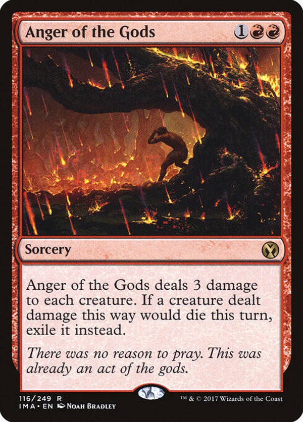 Magic the Gathering (MTG) : Anger of the Gods (Iconic Masters (IMA)) - R - FOIL