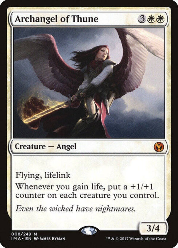 Magic : The Gathering (MTG) : Archangel of Thune (Iconic Masters (IMA)) - M