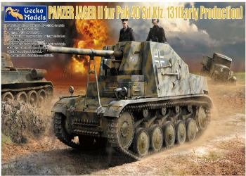 GECKO MODELS : REF : 16GM0010 : 1:16 ! : German : Panzerjäger II für PaK 40 Sd.Kfz. 131 (Early Production) pic