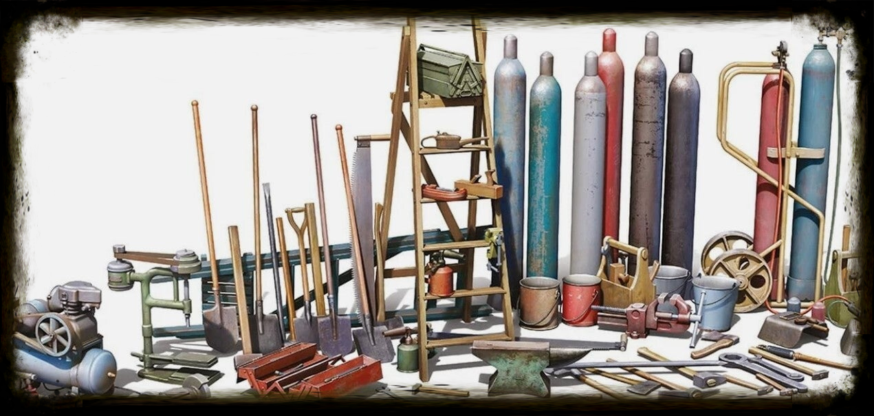 PETITS OBJETS POUR MAQUETTES  pic