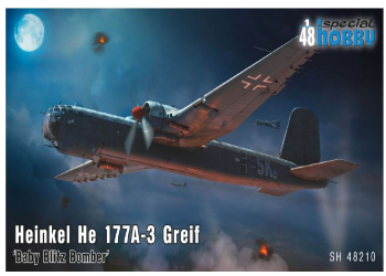 SPECIAL HOBBY (S.H.) : REF : SH48210 : 1:48 : AIRCRAFT KIT : German Heinkel He 177A-3 Greif ("Baby Blitz Bomber") pic