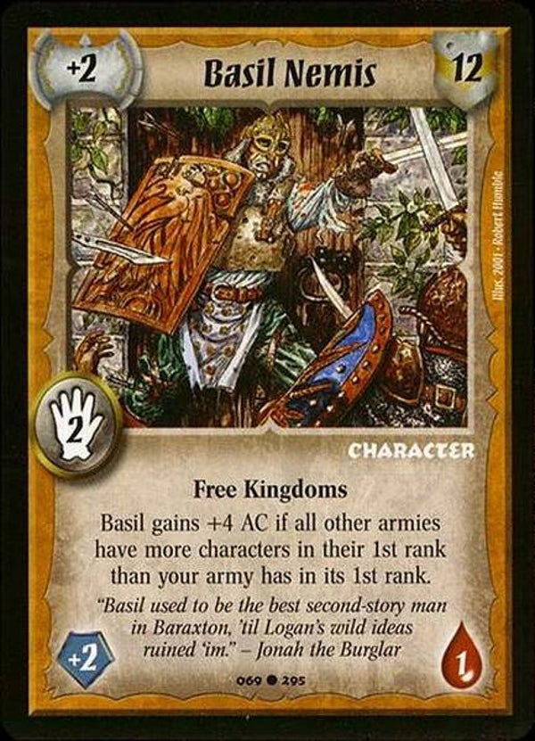 Warlord Saga of the Storm : Saga of the Storm (SS) - COMMON FREE KINGDOMS CARDS SERIE