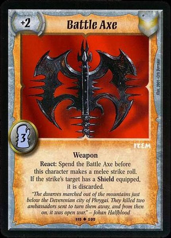 Warlord Saga of the Storm : Saga of the Storm (SS) - UNCOMMON ITEM CARDS SERIE