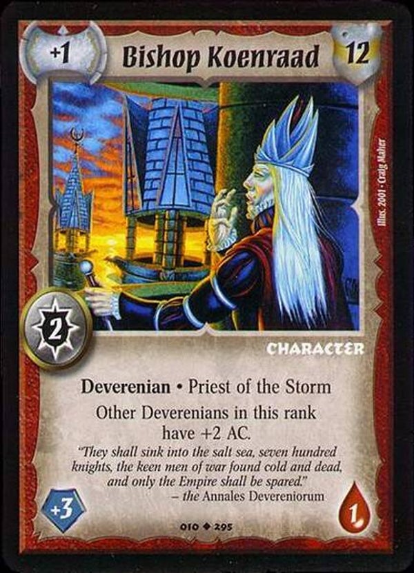 Warlord Saga of the Storm : Saga of the Storm (SS) - UNCOMMON DEVERENIAN CARDS SERIE