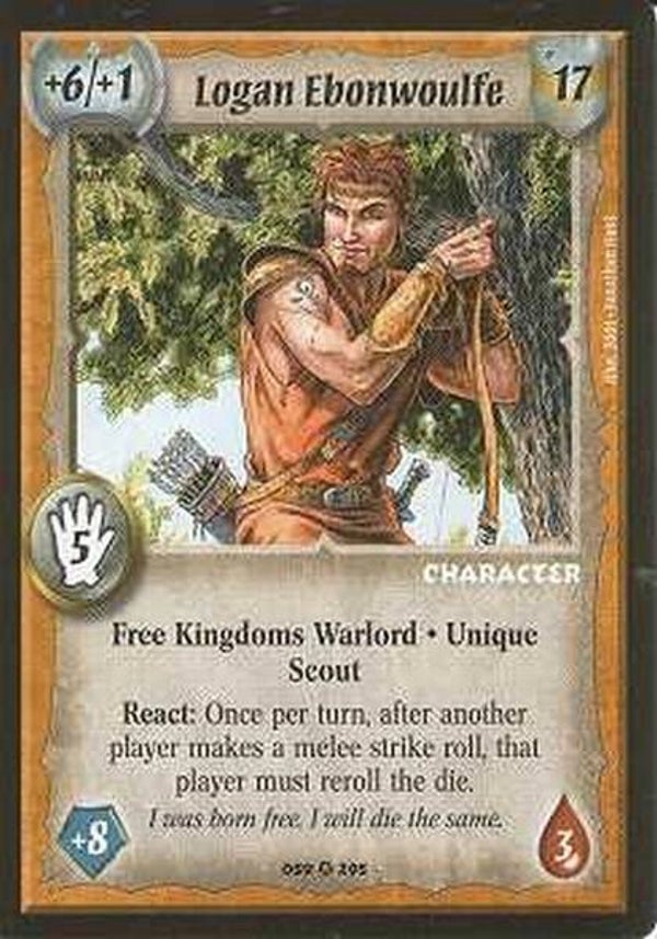 Warlord Saga of the Storm : Logan Ebonwoulfe (SS)