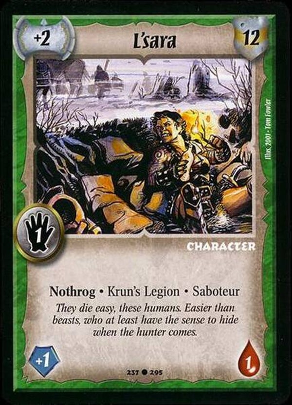 Warlord Saga of the Storm : Saga of the Storm (SS) - COMMON NOTHROG CARDS SERIE