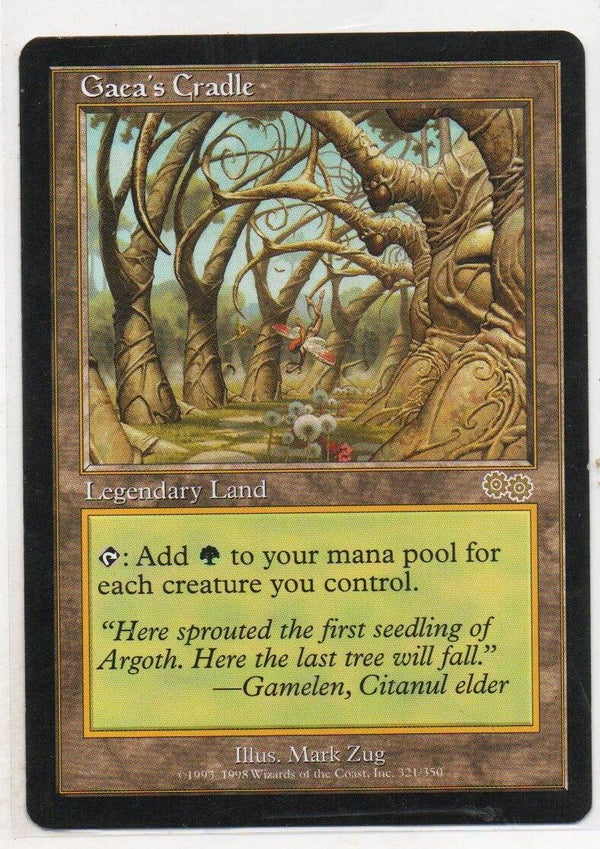 MTG (MAGIC THE GATHERING) - Gaea's Cradle - RARE - US