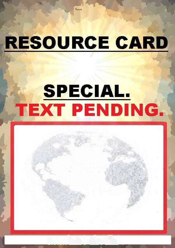 After : The Board Game : Basic Edition : International Accomodation Europe 1 / Hébergement International Europe 1 (Resource Playing Card)