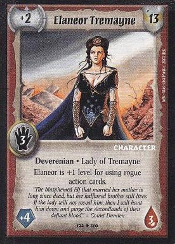 Warlord Saga of the Storm : Elaneor Tremayne (NOV Deck special)