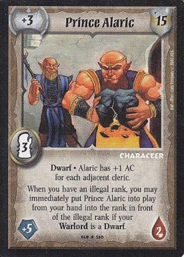 Warlord Saga of the Storm : Prince Alaric (NOV Deck special)
