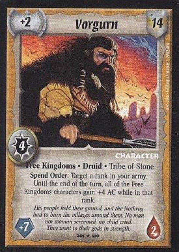 Warlord Saga of the Storm : Vorgurn (NOV Deck special)