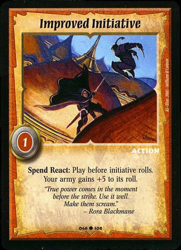 Warlord Saga of the Storm : Improved Initiative - C - AS