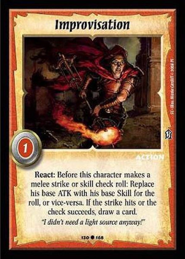 Warlord Saga of the Storm : Improvisation - C - (Shattered Empires) SE