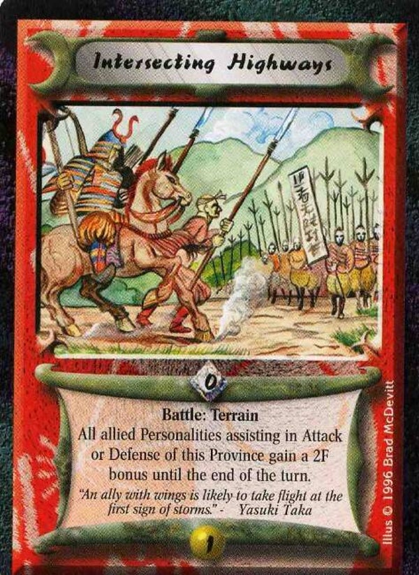 L5R : STRATEGY : Intersecting Highways (Shadowlands R.C. (SL)) - "FIXED REPRINT"